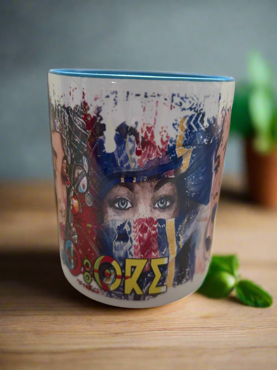 Amazigh Ceramic Mug Tameṭṭut