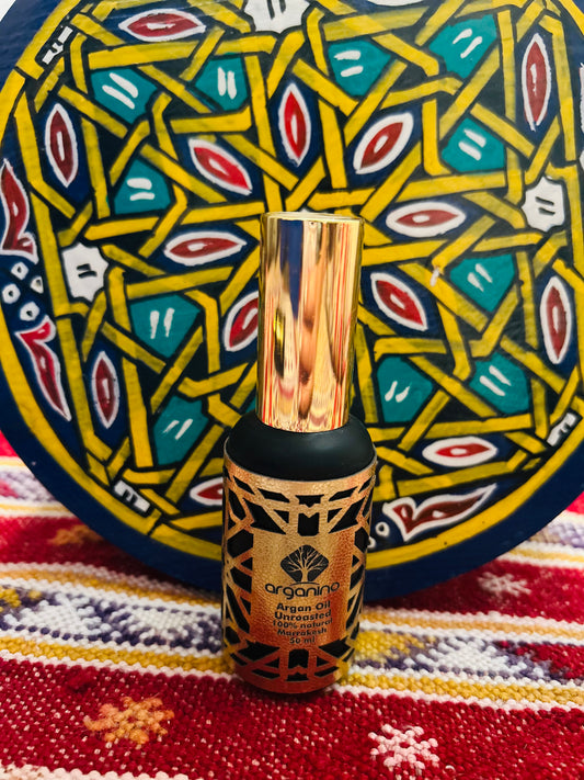 Natural Argan Oil Unroasted Amber Marrakech 50ml.