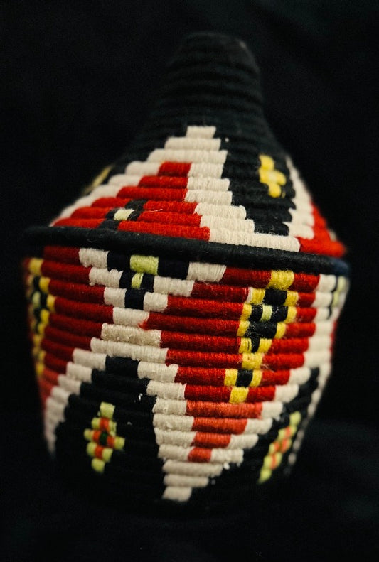 Handmade Amazigh basket.