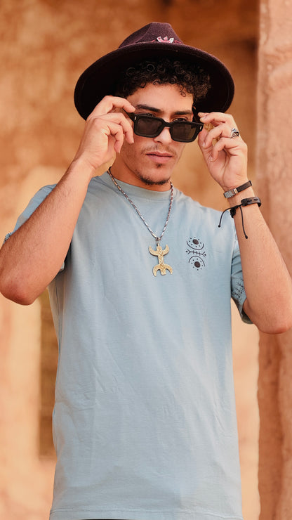 Handmade Amazigh Tshirt Unisex Asgwas ⴰⵙⴳⵡⴰⵙ