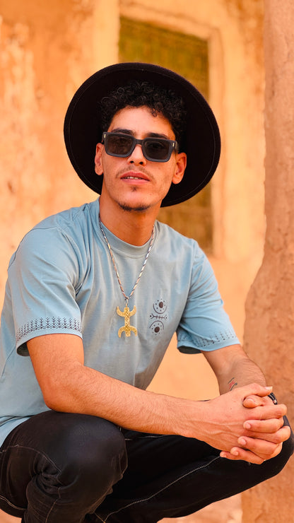 Handmade Amazigh Tshirt Unisex Asgwas ⴰⵙⴳⵡⴰⵙ