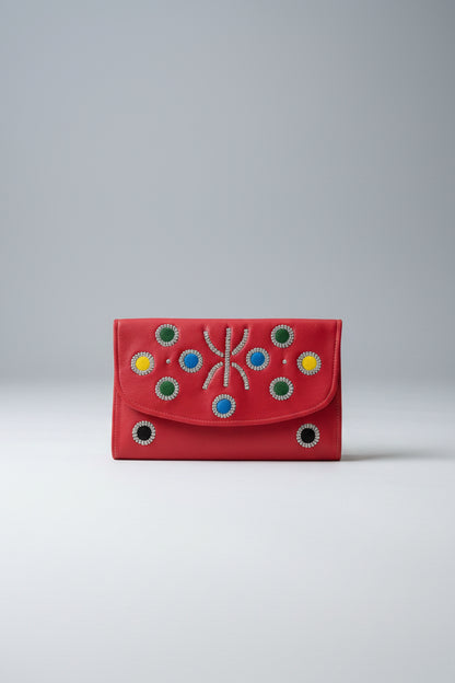 Yaz Leather Bag Pouch ⵜⵉⵍⴻⵍⵉ