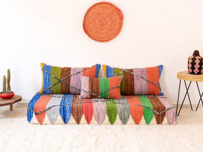 150cm/5ft Handmade Amazigh Anir Sofa ⵜⴰⴼⵍⴻⵙⵜ