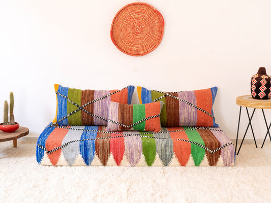 150cm/5ft Handmade Amazigh Anir Sofa ⵜⴰⴼⵍⴻⵙⵜ