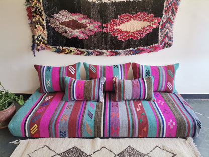 Handmade Amazigh Sofa- Itto. FREE SHIPPING