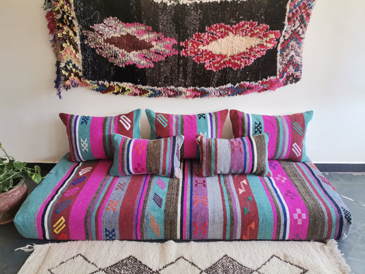 Handmade Amazigh Sofa- Itto. FREE SHIPPING