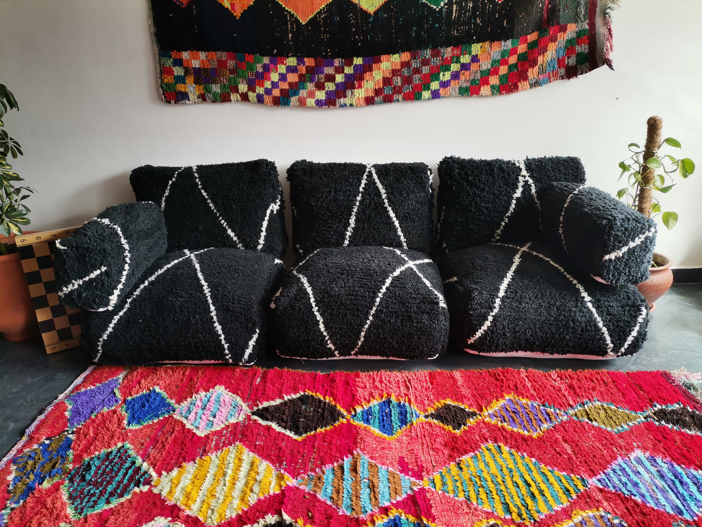 Handmade Amazigh Sofa Ayur. FREE SHIPPING