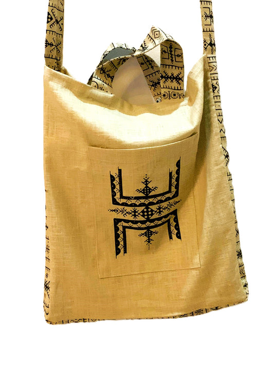 Handmade Amazigh Tote Yaz ⵢⴰⵣ