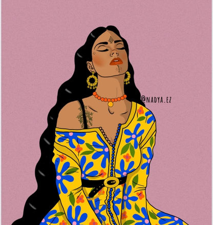 Amazigh Tote bag Dar Chi X Nadya_EZ.
