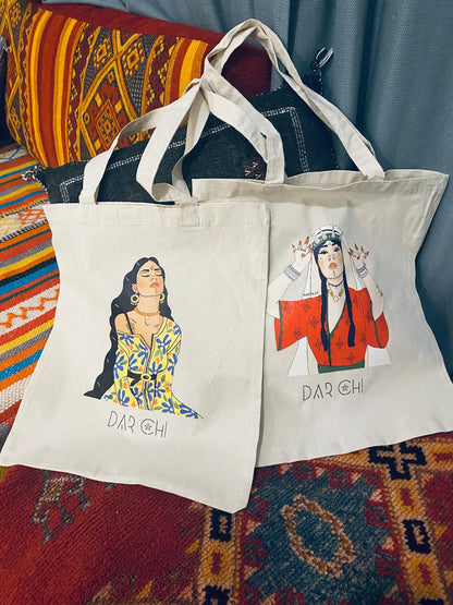 Imazighen Tote bag Dar Chi X Nadya_EZ.