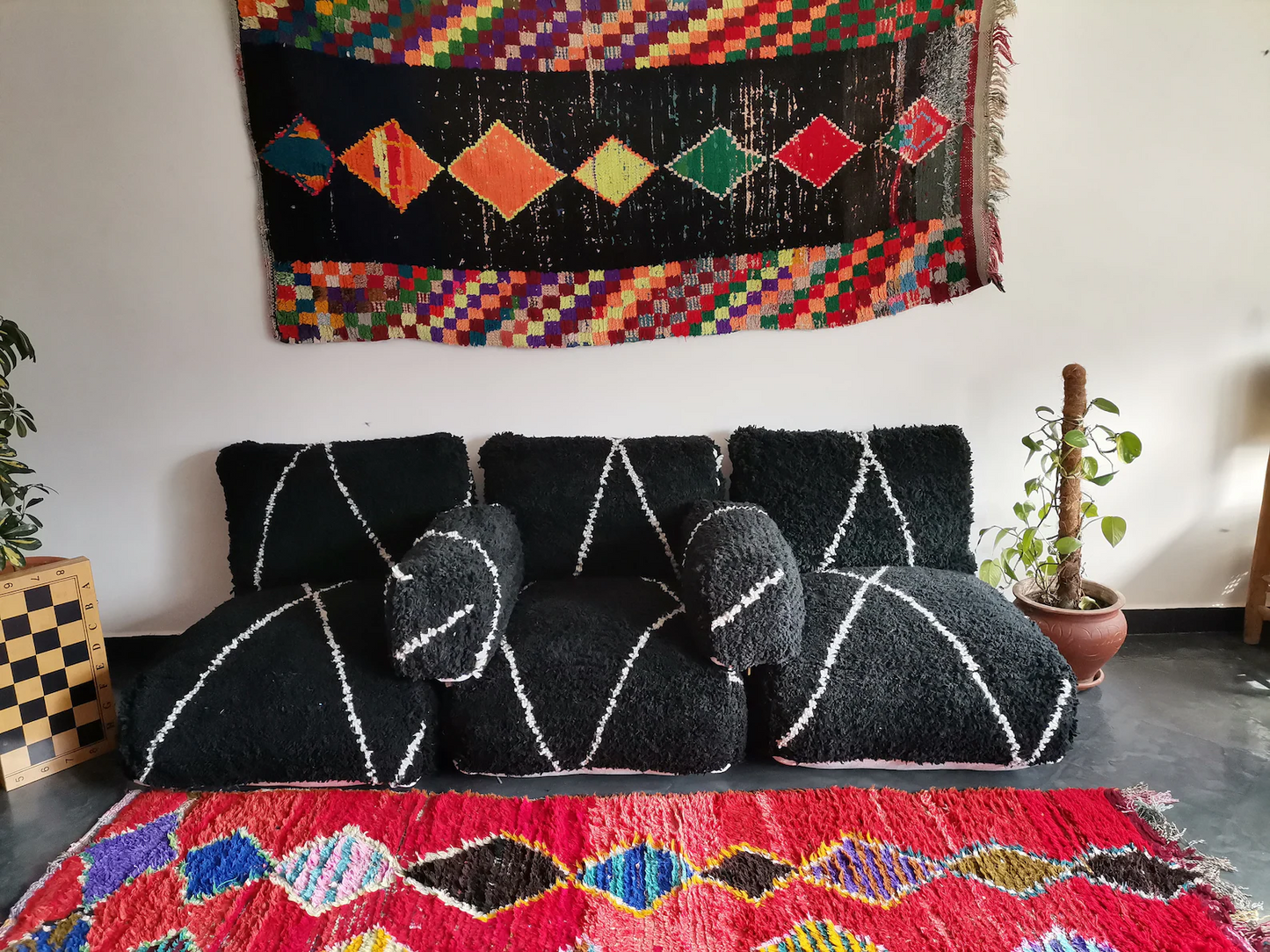 Handmade Amazigh Sofa Ayur. FREE SHIPPING