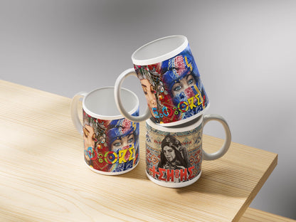 Amazigh Ceramic Mug Tameṭṭut