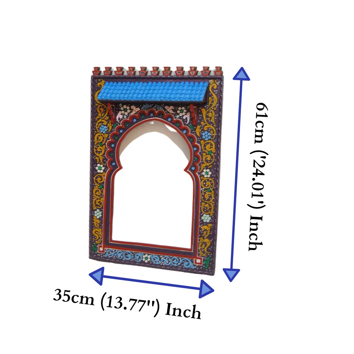 Mirror Frame Chefchaouen. FREE SHIPPING