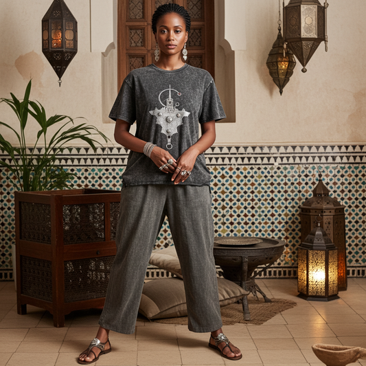 T-shirt Vintage Fibula ⴰⵣⵓⵍ