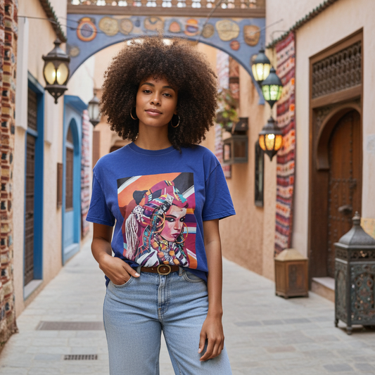 T-shirt Vintage Amazighia ⴰⵣⵓⵍ