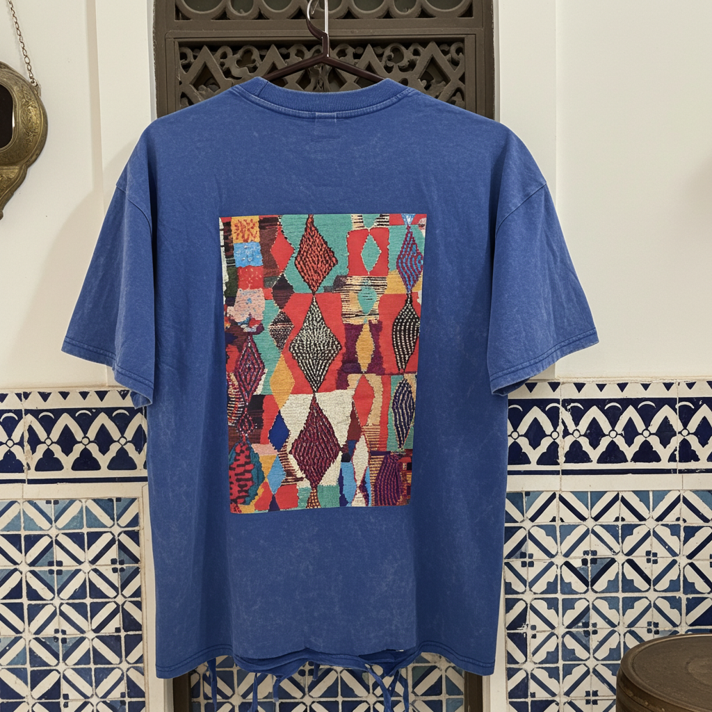 T-shirt Vintage Amazighia ⴰⵣⵓⵍ