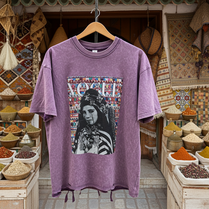 T-shirt Vintage Vogue ⴰⵣⵓⵍ