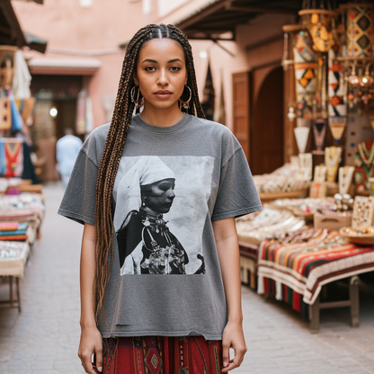 T-shirt Vintage Zaman ⴰⵣⵓⵍ