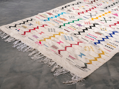 Handmade Amazigh Kilim Rug Tighassaline. FREE SHIPPING