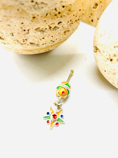 Amazigh Silver Pendant Fez ⴼⵉⴱⵓⵍⴰ
