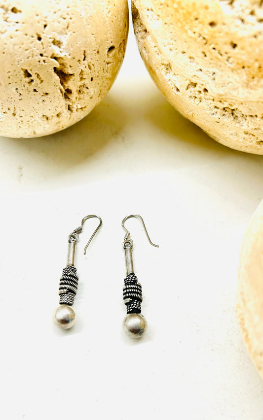 Amazigh Silver Earrings  ⴼⵉⴱⵓⵍⴰ