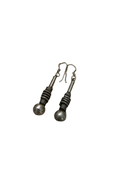 Amazigh Silver Earrings  ⴼⵉⴱⵓⵍⴰ