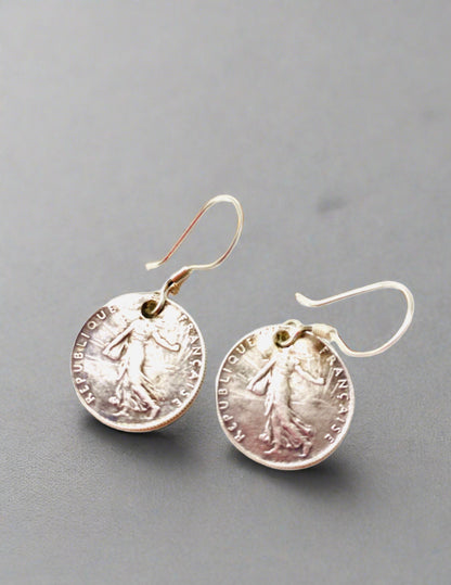 Amazigh Silver Earrings Tazzayt ⵜⴰⵣⵣⴰⵢⵜ .