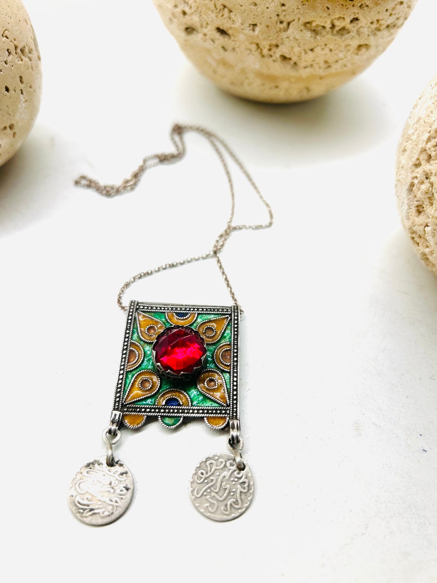 Amazigh Silver Necklace ⵢⴰⵣ.