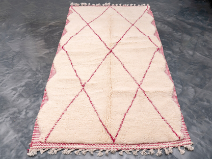 Handmade Amazigh Rug Beni Ourain. FREE SHIPPING