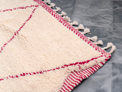 Handmade Amazigh Rug Beni Ourain. FREE SHIPPING