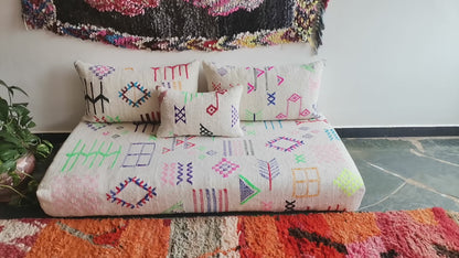 Handmade Amazigh Sofa Turay. FREE SHIPPING