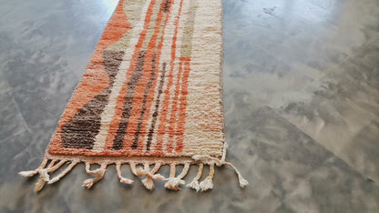 Handmade Amazigh Vintage runner Ourika-. FREE SHIPPING