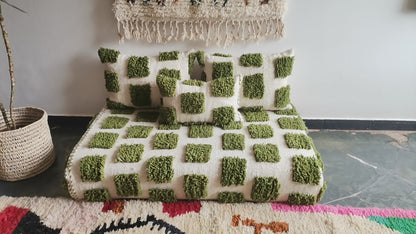 4ft Handmade Amazigh Beni Sofa ⵎⵓⵏⵉⴷ. FREE SHIPPING