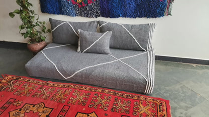 Amazigh floor Sofa Aylas. Made to order. FREE SHIPPING