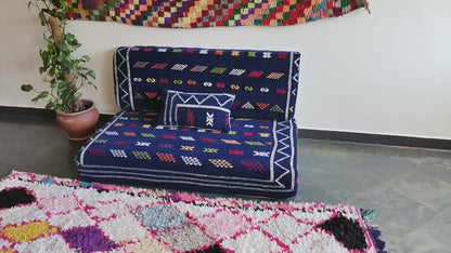 Handmade Amazigh Sofa- Ziri. FREE SHIPPING