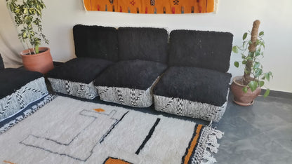 4 seats Handmade Amazigh Sofa Toubkal ⵢⴰⵣ