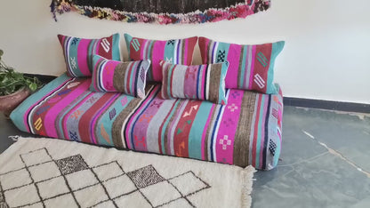 Handmade Amazigh Sofa- Itto. FREE SHIPPING