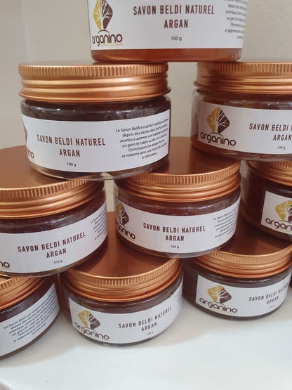 Argan black soap 100gr.