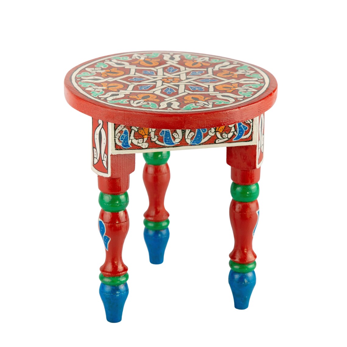 Handcrafted Moroccan tables set of 4. FREE SHIPPING