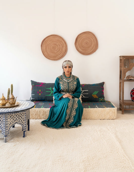 150cm/5ft Handmade Amazigh Nour Sofa ⵜⴰⴼⵍⴻⵙⵜ