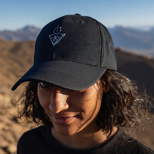 Amazigh Hat with Fibula Symbol