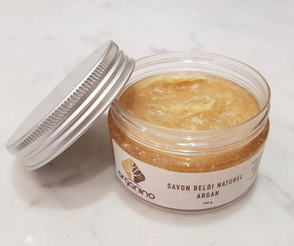 Argan black soap 100gr.